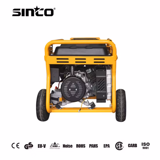 중국의 고품질 전기 시작, 230V, 240V, 400V, 380V, 소형 휴대용 미니 가솔린 발전기, CE 및 기타 인증을 받은 가스 가솔린 발전기 발전기